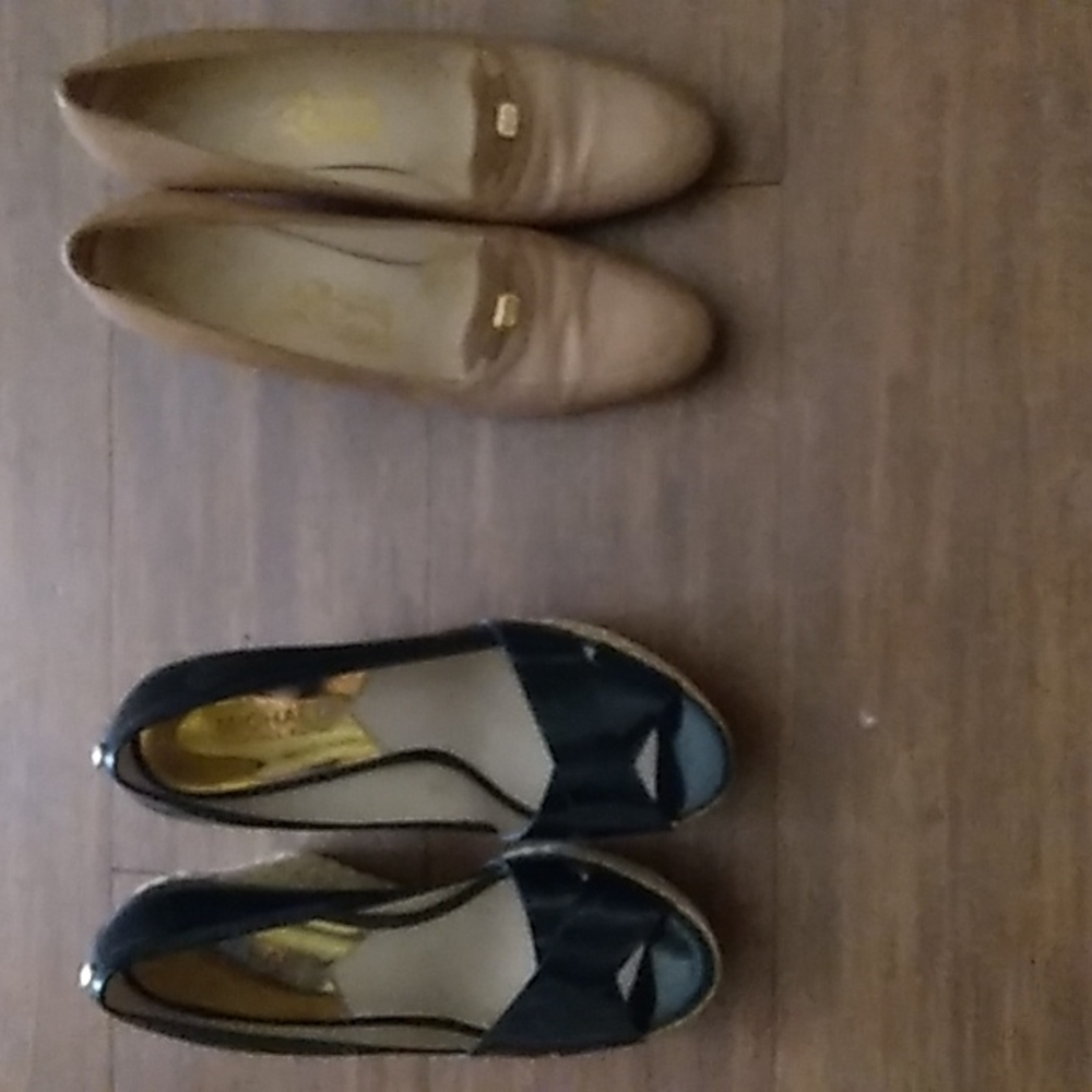 Used: Mk heels n Ferragamo each sold separately <Quick Sale Expires 4/15>